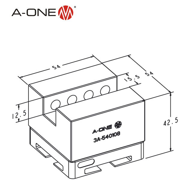 Uniholder 3A-540108 (Holder de Stleel 3A-530108)